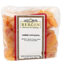Bergin Fruit and Nut Company, Veľké meruňky, 16 oz (454 g)