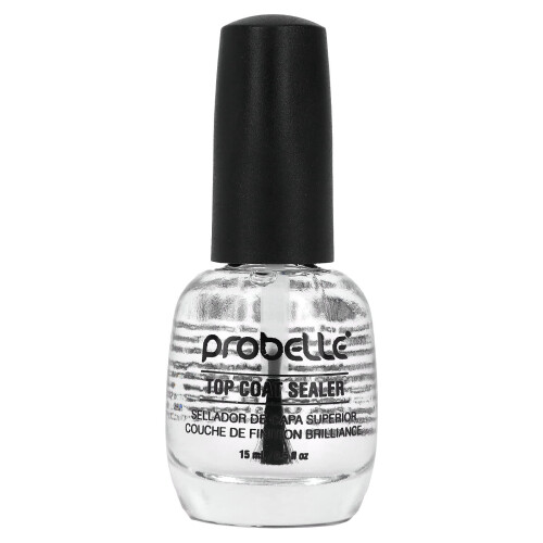 Probelle, Top Coat Sealer, 0,5 fl oz (15 ml)