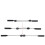 Eyeglass Straps Adjustable Anti-Slip Black 35 cm 2