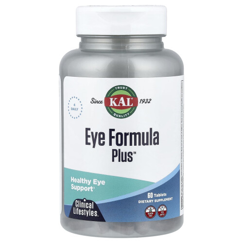 KAL, Eye Formula Plus, Gezond Oogondersteuning, 60 Tabletten