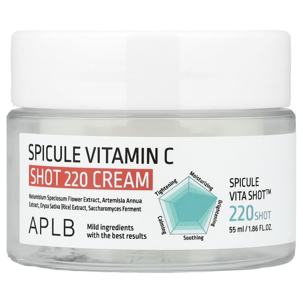 Aplb Cream Spicule Vitamin C Shot 220 1.86 Fl Oz (55 Ml)