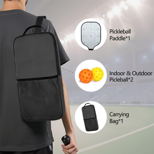 Σετ κουπιών Pickleball από υαλοβάμβακα Floral2Paddles2Balls 1