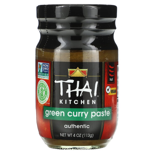 Thai Kitchen, Groene Curry Pasta, Heet, 4 oz (113 g)