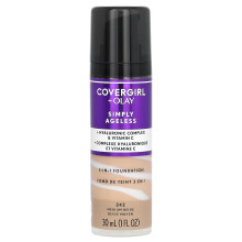 Covergirl, Olay Prosto, 3 w 1 Foundation, 242 Średni Beż, 1 fl oz (30 ml)