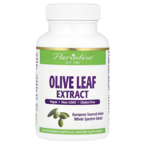 Paradise Herbs, Olijfblad, 60 Vegetarische Capsules