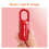 Mini cadenas à empreinte digitale en alliage de zinc rechargeable par USB 5
