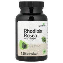 Futurebiotics, Rhodiola-Rosea, 120 pflanzliche Kapseln (250 mg pro Kapsel)