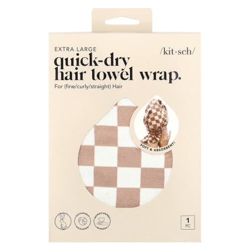Kitsch, Hârtie de Păr Quick-Dry, 1 Îmbrăcăminte