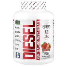 PERFECT Sports, Diesel, Izolat de Lapte de Voi din Noua Zeelandă, Struguri, 5 lb (2,27 kg)