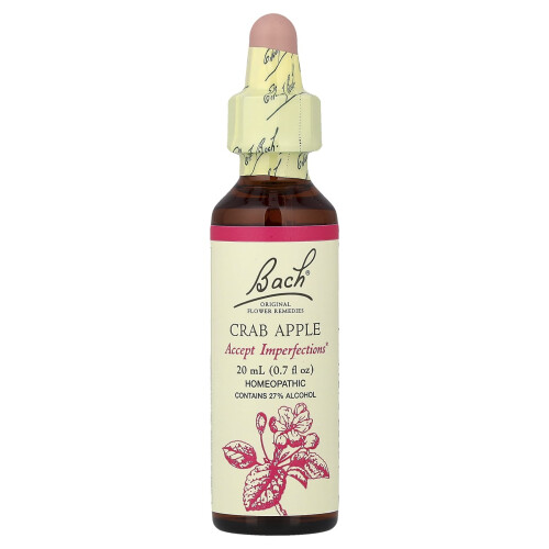 Bach Bach, Originala Blomstermediciner, Äpple, 0,7 fl oz (20 ml)