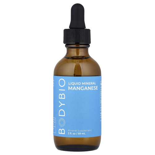 BodyBio, Λιπαρό Χημικό Μάνγανεσ, 2 fl oz (59 ml)