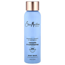 SheaMoisture, Ciało, płyn do mycia, Miod z manuka i otręby, 18 fl oz (532 ml)