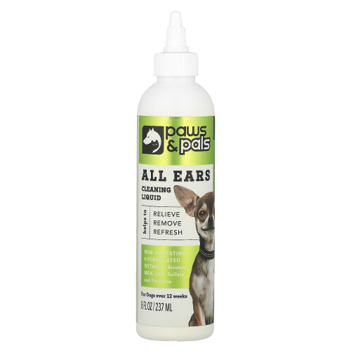 Paws & Pals, Όλες οι Ακοές, Καθάρισμα Λιούδιου, 8 fl oz, (237 ml)