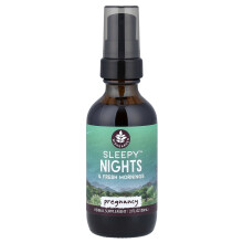 WishGarden Herbs, Sova Nätter & Fräscha Morgnar, Graviditet, 2 fl oz (59 ml)