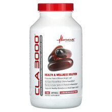 Metabolic Nutrition, CLA 3000, 3,000 mg, 180 Softgels (1,000 mg per Softgel)