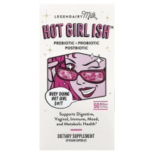 Legendairy Milk, Hot Girl Ish, Präbiotikum, Probiotikum, Postbiotikum, 50 Milliarden CFU, 30 vegane Kapseln