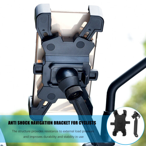 Universal motorcycle phone mount support 1