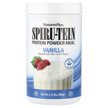 NaturesPlus, Spiru-Tein, Protein Powder Meal, Vanilla, 2.12 lbs (960 g)