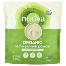 Nutiva, Organisk Hampa Proteinpulver, 3 lb (1,36 kg)
