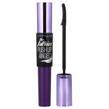Maybelline, The Falsies, Push Up Angel Mascara, 501 Schwarzes Schwarz, 0,33 fl oz (9,8 ml)