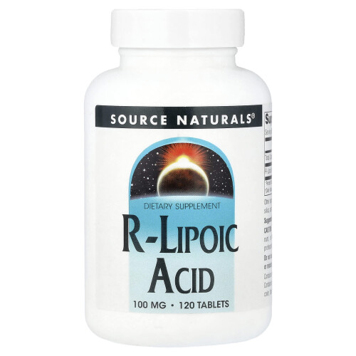 Source Naturals, R-Lipoic-Säure, 100 mg, 120 Tabletten