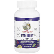 MaryRuth's, Immunitäts-Gummies, Pektin-basiert, Himbeeren-Limonade, 90 Gummies