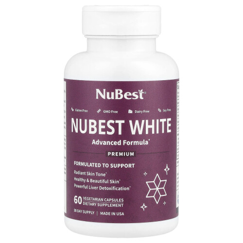 Nubest White, 60 Vegetarische Capsules