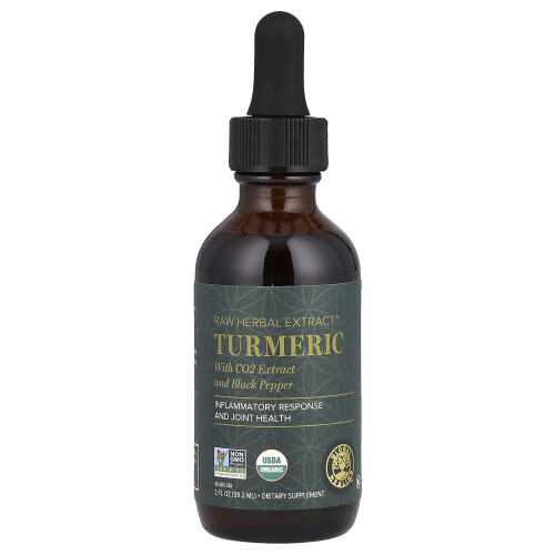 Extract Herbal Raw, Turmeric, 2 fl oz (59.2 ml)