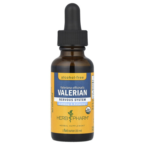 Herb Pharm, Βαλεριανός, Απαλλαγμένος από Αλκοόλ, 1 fl oz (30 ml)