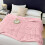 Raschel Blanket Soft Thick Double Layer Pink 28x39in 4