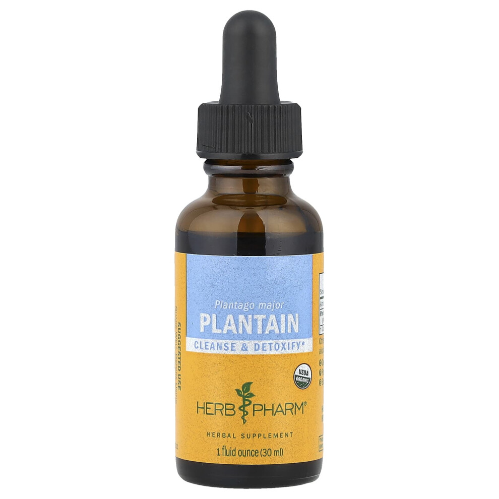 Herb Pharm , Plantain, 1 Fl Oz (30 Ml)
