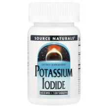 Source Naturals, Jod potasu, 120 tabletek
