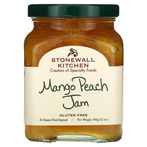 Stonewall Kitchen, Μάνγκο Πεάχ Τζαμ, 12 oz (340 g)