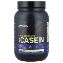 Optimum Nutrition, Gold Standard 100% Caseïne, Roomige Vanille, 1,81 lb (825 g)