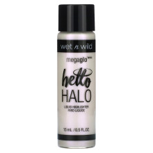 wet n wild, MegaGlo, Hello Halo Liquid Highlighter, 303A Halograficzne, 0,5 fl oz (15 ml)
