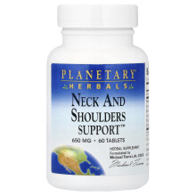 Planetary Herbals, Hals- und Schulter-Unterstützung, 60 Tabletten