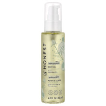 The Honest Company, Känslig Kroppslig Olja, Doftfri, 4 fl oz (118 ml)