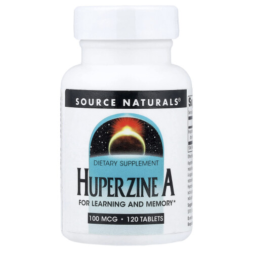 Source Naturals, Huperazine A, 100 mcg, 120 Tablets