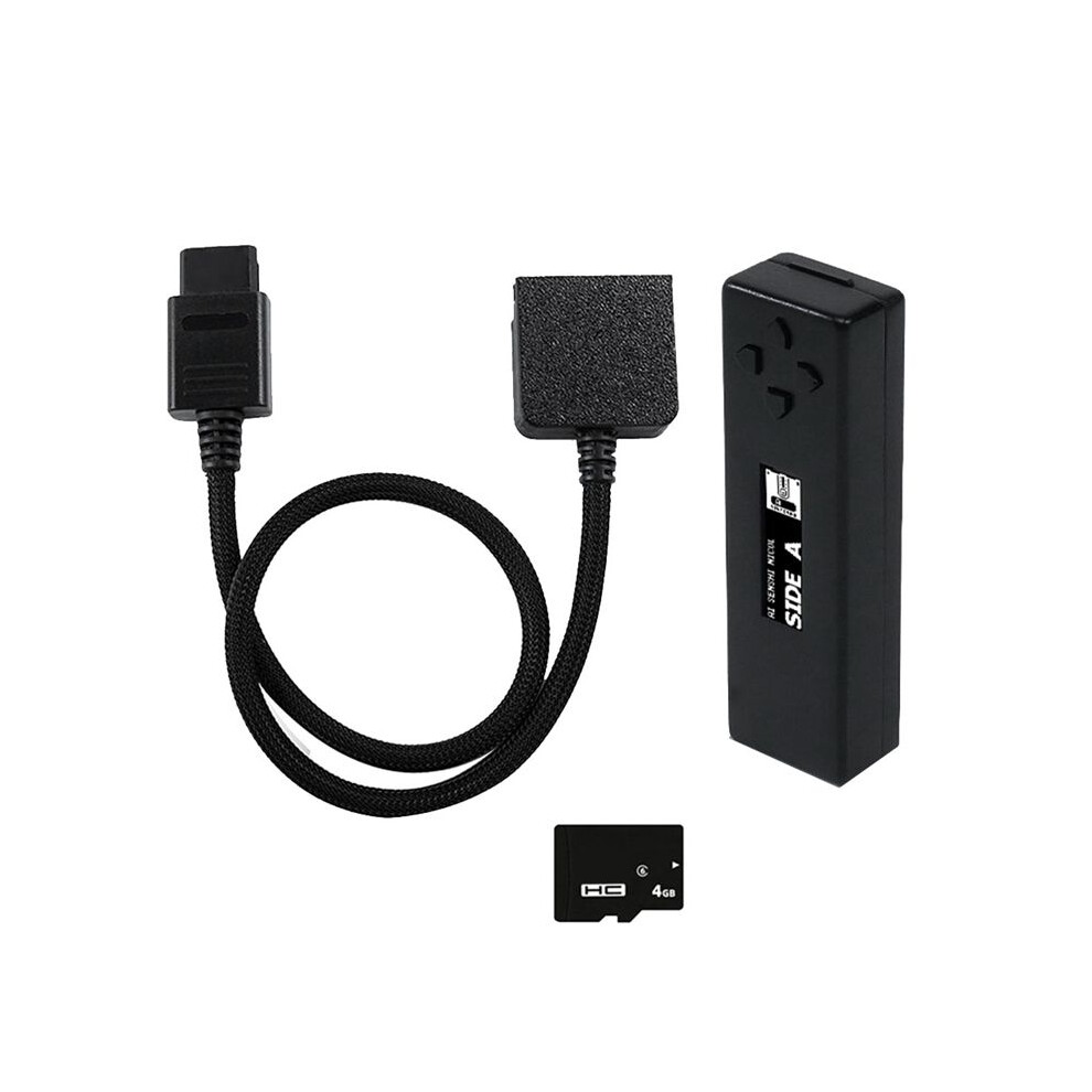 For Fdskey Disk System Drive Emulator+Cable Adapter+4Gb Card With Oled Display For Twin Famicom Emulator Black 6031862406352
