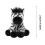 Leutsin Floppy Zebra Plush Doll 9 inches 2