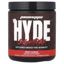 ProSupps, Mr. Hyde, Signature Pre Workout. Lollipop Punch, 7,6 oz (216 g)