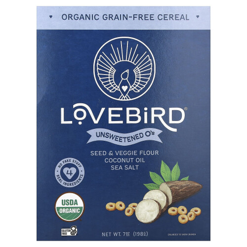 Lovebird, Οργανική Ακέραια Κριθαράκι, Ασθενής O's, 7 oz (198 g)