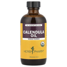 Herb Pharm, Olej Kalenduli, 4 fl oz (120 ml)