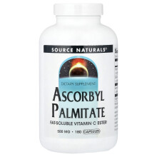 Source Naturals, Ascorbyl Palmitate, 180 Capsules