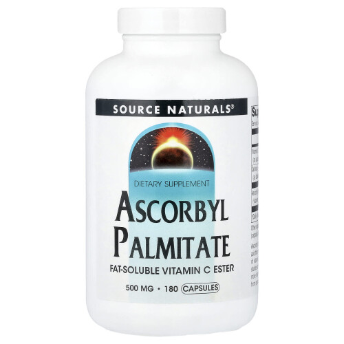 Source Naturals, Ascorbyl Palmitaat, 180 Capsules