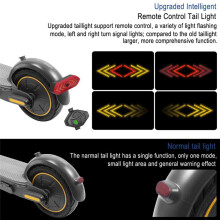 LED Taillight Kit for Scooter Max G30 Electric Scooter LED Remote Lights Tail Light Accessories