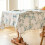 Floral & Birds Tassel Tablecloth, Polyester, 135x100cm 4