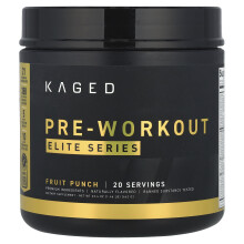 Kaged, Elite sorozat, edzés előtti készítmény, gyümölcsös punch, 1,46 font (662 g)