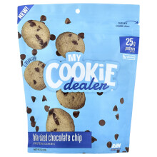 My Cookie Dealer Protein, Bissgroße Protein-Cookies, Schokoladen-Chip, 5 oz (142 g)