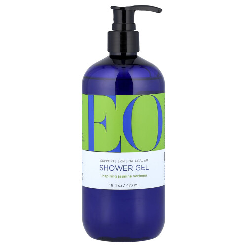 EO Products, Σάπουν Γελοί, Ινσπιρίνγκ Τζασμίν Βερβένια, 16 fl oz (473 ml)